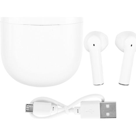 Casque Bluetooth Traduction Temps Réel Écouteurs Sans Fil Multilingue pour Affaires Musique Appels (Blanc) (1/5)