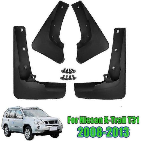 4 bavettes garde-boue pour Nissan X-Trail T31 2008-2013 (1/5)