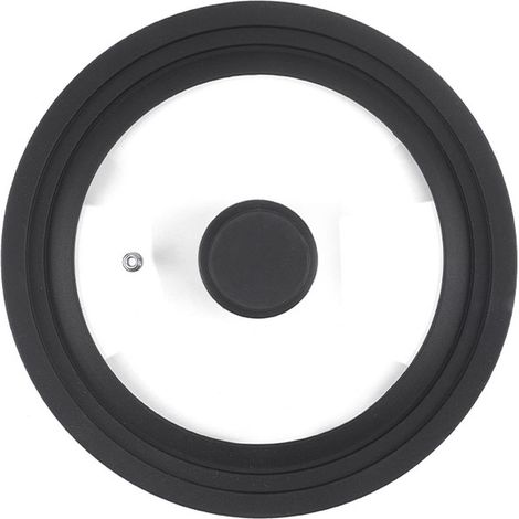 Couvercle universel en silicone pour pots, casseroles, ustensiles de cuisine (, 34cm), accessoire de cuisine pratique (1/5)