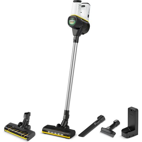 Kärcher VC 6 Aspirateur Balai Sans Fil Jaune Blanc Noir (1/5)