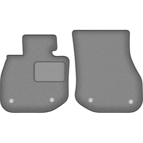 Alfombrillas delanteras para BMW iX1 crossover (2022-) color grafito. (1/4)