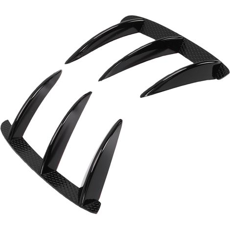 Becquet de pare-choc arrière gauche et droit, noir brillant, remplacement pour classe A W176 A200 A250 A260 A45 AMG 2013 – 2018 (1/5)