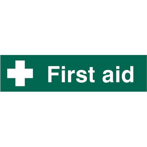 Scan 5212 First Aid - PVC 200 x 50mm SCA5212 (1/3)