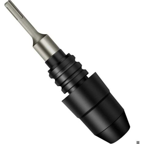 Adaptateur SDS-Plus vers SDS-Max - 21 cm - Acier Allié - Pour Perceuse à Percussion - 1 Pièce (1/4)
