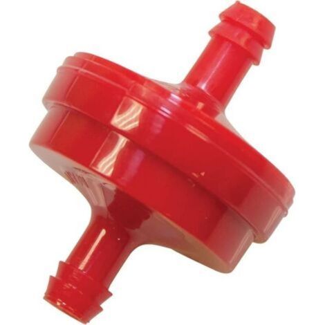 Filtre À Carburant - 1 Pièce - 45 Mm Hauteur - 32 Mm Diamètre Extérieur - 6,35 Mm Entrée - Filtration 150 Microns - Pour Moteurs Sans Pompe À Essence - Tondeuses Et Équipements De Jardin (1/3)