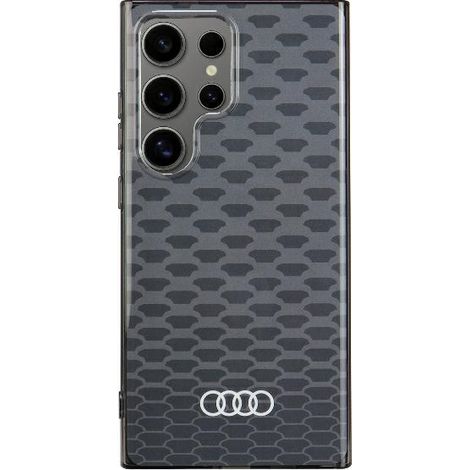 Audi IML-Nahtmuster MagSafe-Hülle S24 Ultra S928 schwarz/schwarz Hartschalenkoffer AU-IMLMS24U-Q5/D3-BK (1/5)