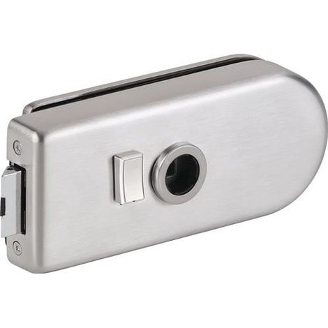 Cerradura de puerta de cristal Venezia 6016F Alu.VA ma (60) WC Manilla trasera (1/3)