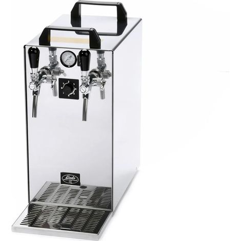Spillatore birra con pompa a membrana Kontakt 40/K PROFI, dispenser birra, macchina per birra 2-linee, 50 litri/h - Green Line (1/5)