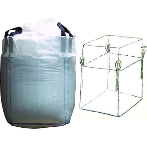 Sacco Sacchi Per Detriti Macerie Mod. Standard Kg. 1500 Lt. 1000