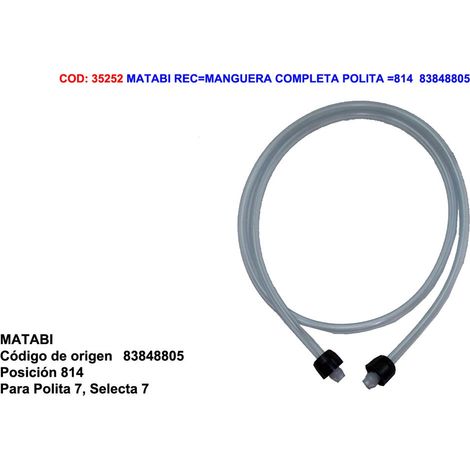 Matabi Tuyau de Rechange Complet Polita 81483848805