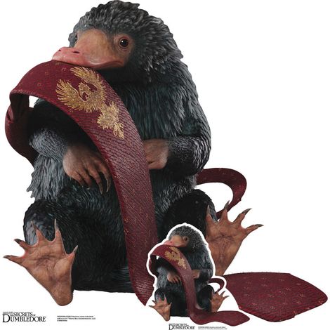 Figurine en carton niffleur la bete - Les animaux fantastiques Les secrets de Dumbledore - Haut 82 cm (1/4)