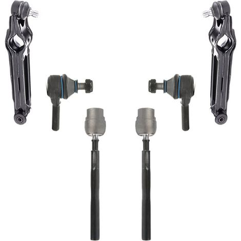 KIT BRACCIO OSCILLANTE 6 PEZZI COMPATIBILE CON SUZUKI ALTO V (HA12, HA23, HA22) 1.0 / Kit Sospensione Completo OE/OEM / Bracci Oscillanti + Testine Sterzo / Sostituzione Diretta OEM