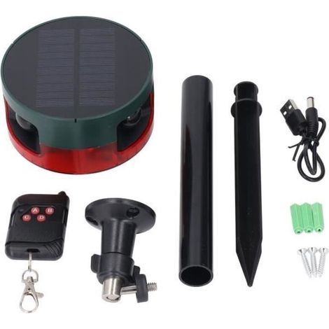 Bardusch-Alarme de capteur de mouvement - - Solaire - IP55 - 129 dB - Sans fil (1/4)