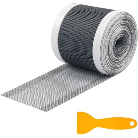 1 rollo de rejilla para ducha, PVC resistente, filtro adhesivo para cabello, 70 mm x 10 m, para baño y cocina. (1/5)