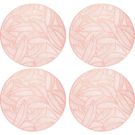 Tapis De Table En Pvc Pour Cuisine Et Salle À Manger - Décoration Festive Halloween Et Mariage - Lot De 4 (1/5)