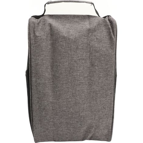 Sac à chaussures en nylon grande capacité, portable, pour voyages, camping et randonnées (gris) (1/5)