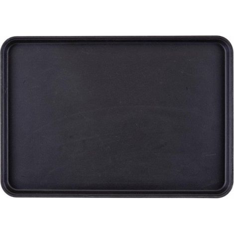 Lot de 6 plateaux en fibre de verre (L)650 x (P)450 mm, noir (1/2)