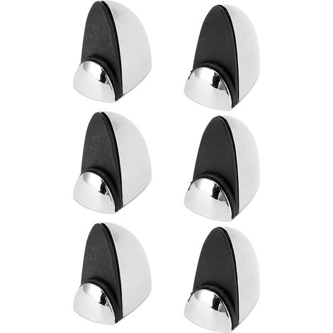 Lot de 12 clips de fixation pour séparateur de verre, support de bureau, finition brillante, 1-10 mm (1/5)