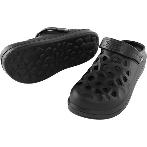Zuecos para jardín y casa perforado Negro Talla 38 ST-3338 Stocker