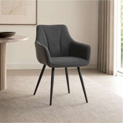 Domo Mea Sedia Dining Cobra - Antracite - 59x56x85 (1/5)
