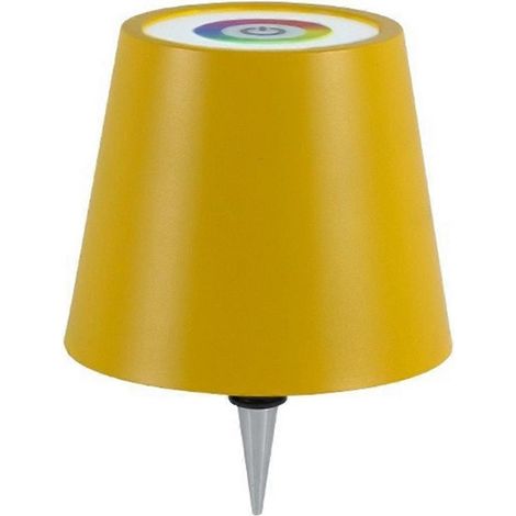 Lampe bouteille sans fil, modes RGB et abat-jour à intensité variable (3 couleurs), rechargeable, idéale pour les bars. (1/5)
