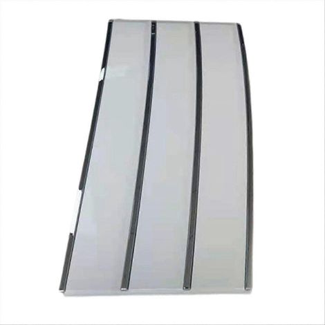 Protège bas de caisse avant gauche droit LR076442 pour portière voiture, garniture latérale, moulure de protection auto, kit 2 pièces, ABS, noir mat, ajustement précis. (1/5)