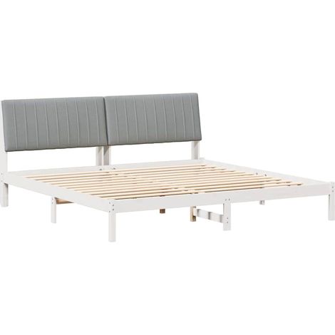 Maison Exclusive - Estructura de cama 200 x 200 cm Madera de pino (1/5)