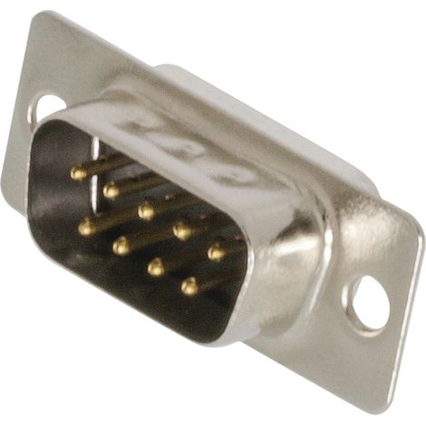 Connettore a saldare maschio a 9 pin DB9 Sub-D