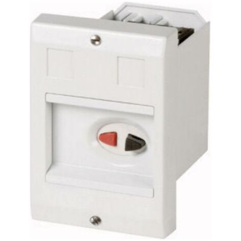 Boîtier vide Eaton E-PKZ01 281633 montage encastré, avec interrupteur (L x l x H) 80 x 85 x 129 mm gris 1 pc(s) W212541 (1/4)