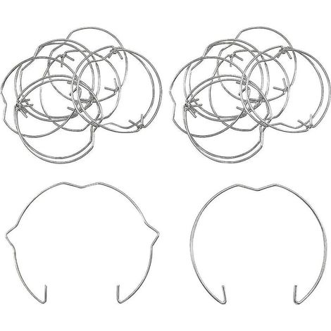 10 douilles pour spots MR16 GU10 de 50 mm et des colliers de serrage pour lampes LED et halogènes. (1/5)