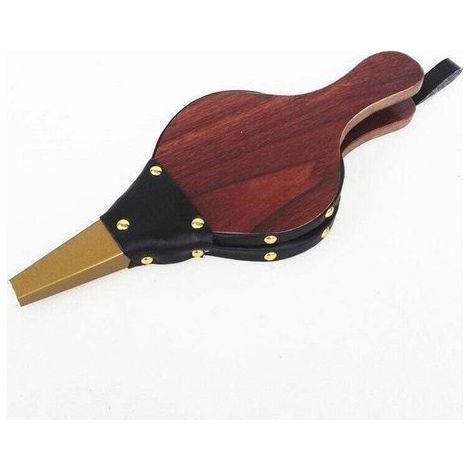 Soufflet pour Cheminée Souffleur à Bois Vintage Soufflet de Cheminée Intérieur Souffleur Feu de Bois Soufflet à Bois Souffleur 30.5 12.5cm pour Barbecue Soufflet Feu Plein Air Pique-Nique (1/4)