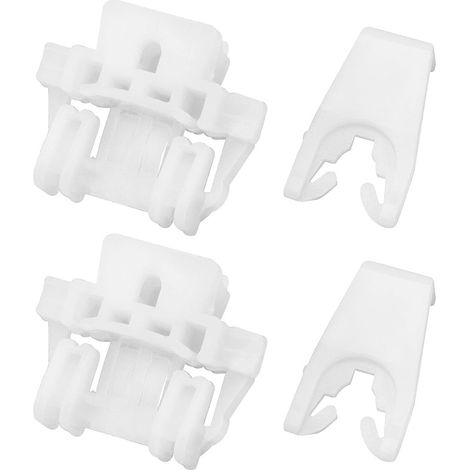 Clips de Fixation Automobile, Compatible avec Renault Clio II, 7700842241, Clips Fixation, Voiture, Rivet Plastique (1/3)