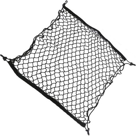 Filet à bagages universel pour toit de coffre de voiture, filet de rangement pour isolation des débris, poche 70x70cm (1/5)