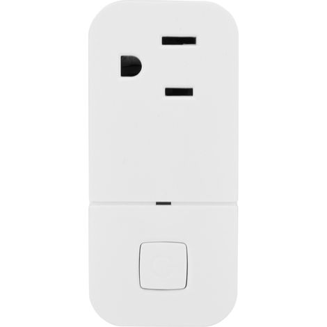 Prises intelligentes WiFi compatibles Alexa, contrôle vocal, 125V prise américaine, interrupteur connecté, chargeur mural intelligent