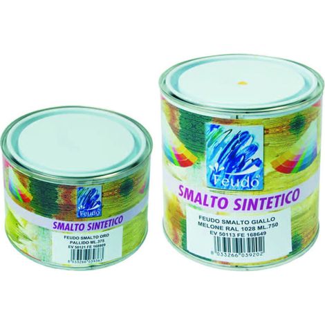 Smalto Sintetico Lucido (Lack 82) - ml.750 bianco perla RAL 1013 - 6 pz