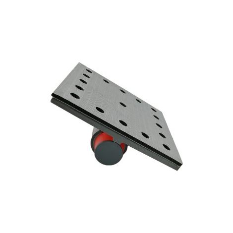 L'Outil Parfait – Cale à poncer plate manuelle pour ponceuse – Aspiration intégrée – Montage sur mousse haute densité – 1357000