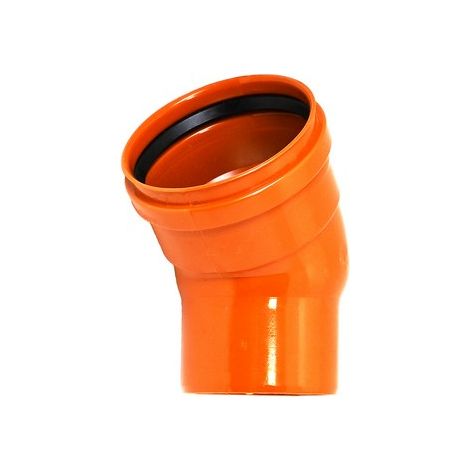 CURVA RIDOTTA RAL 8023 45° Diam. 100F-90M