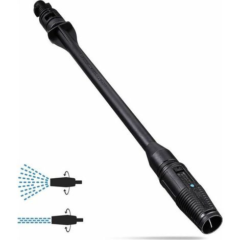High-pressure cleaner lance, 150 bar accessory lance for Kärcher K2 K3 K4 K5 K6 K7 high-pressure cleaner accessory with adjustable nozzle (1/5)