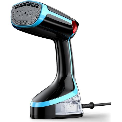 4 in 1 Garment Steamer, Hand Steamer with Suction Function, Removable Water Tank 340 ml, 1300 W, 30S Preheat for All Fabrics, Quick and Wrinkle-Free Steamer (1/5)
