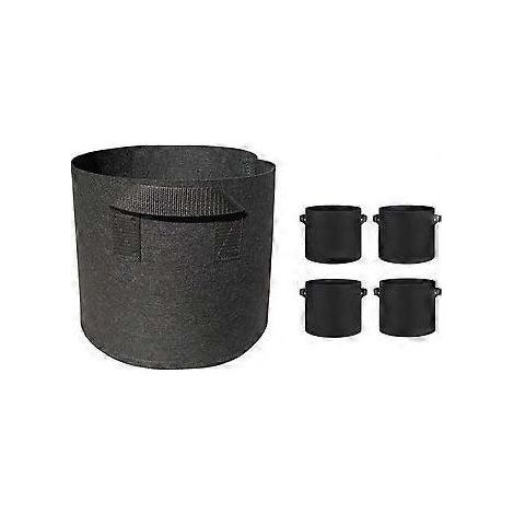 Sac de Plantation de Jardin, Sacs Plantes Sac de Culture Bac Potager 7 Gallon Sacs de Plantation en Tissu Non Tiss Sac Vegetaux Jardin pour Pommes de (1/5)