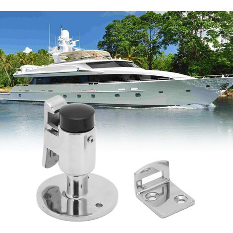 Butée de Porte en Acier Inoxydable 316 pour Bateau, Camping-Car et Caravane (1/5)