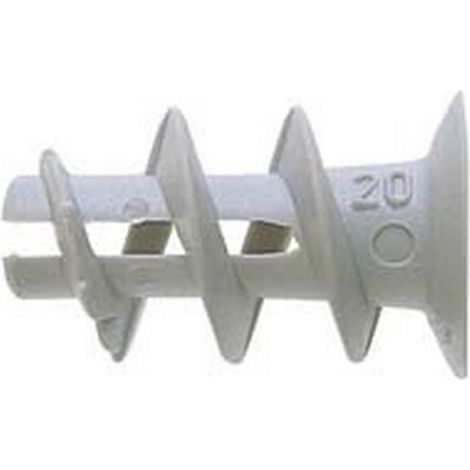 100PZ TASSELLO IN NYLON "GK" PER CARTONGESSO - ø mm.13x22