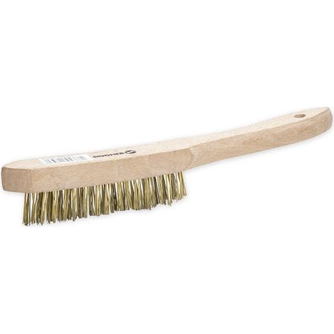 VM/brosse en bois AC. Laiton 3x15x280mm  DOGHER 830-021