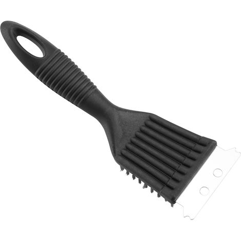 Spazzola abrasiva extra resistente in acciaio inossidabile per la pulizia di barbecue e cucine.