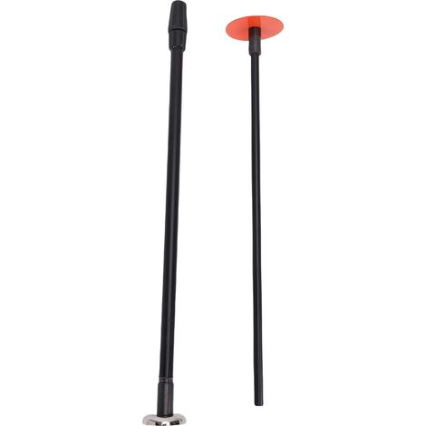 Outil de Mesure Bois de Chauffage Magnétique Rétractable Acier Inoxydable ABS Stable Précis pour Tronçonneuse Bûches sur Mesure