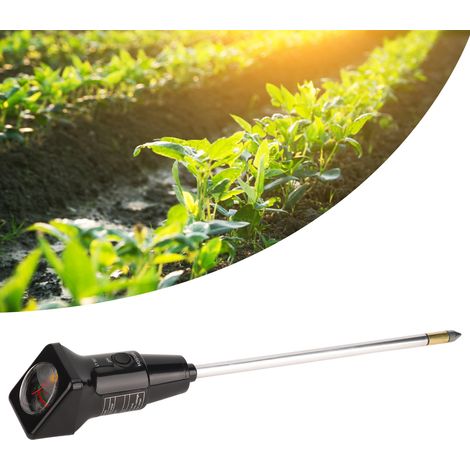 Hochpräzises Hygrometer und pH-Meter für Gärten, Landwirtschaft und Anbauflächen tragbares pH-Meter. (1/5)