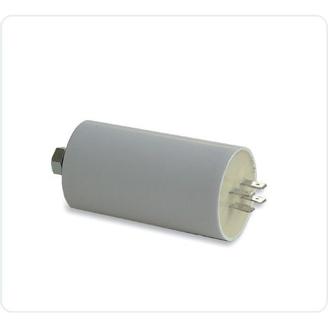 Condensateur de démarrage 416.10.97 A [incl. fiche 6,3x0,8mm]  Condensateur moteur 25µF 400V 45x70mm I Condensateur dans boîtier plastique is (1/5)