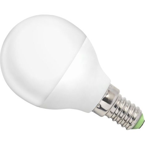 Ampoule LED E14 boule 8W blanc chaud 730 lm