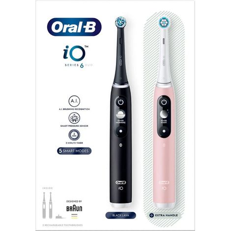 Oral-B IO 6 Duo Magnetzahnbürsten-Set (2 Stück) 1 Stück.