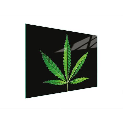 Glasschneidebrett 30x22 Blatt